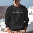 I Can't I Have Book Club Reading Quote Unisex Sweatshirt