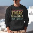 I Can't People Today I Peopled Yesterday Introvert Unisex Sweatshirt
