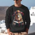 Capybara Bookworm Rodent Reading a Book Unisex Sweatshirt