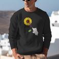 Caring Memory Elephant Sunflower Alzheimer Unisex Sweatshirt