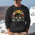 Cat Eww People Introvert Meme Women Men Kids Unisex Sweatshirt