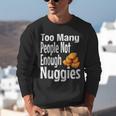 Chicken Nugget Saying Introvert Nuggie Foodie Food Unisex Sweatshirt Chicken Nugget Saying Introvert Nuggie Foodie Food Unisex Sweatshirt