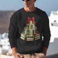 Christmas Book Tree Coquette Bow Xmas Reading Librarian Girl Unisex Sweatshirt