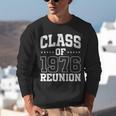 Class Of 1976 Reunion 50 Years Alumni Graduation High School Unisex Sweatshirt