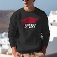 Class Of 2021 Burgundy Regalia Graduation Unisex Sweatshirt
