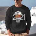 Class 2021 Graduation Senior Basketball Player Unisex Sweatshirt