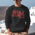 Class Of 2024 Senior Back To School Vintage Graduation Tee Unisex Sweatshirt