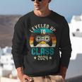 Class Of 2024 Senior Graduation Leveled Up Gamer Class 2024 Unisex Sweatshirt