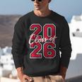 Class Of 2026 Graduation Red With Varsity Letters Unisex Sweatshirt