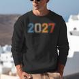 Class Of 2027 Graduate Shirts For Men Women Graduation Retro Unisex Sweatshirt