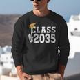 Class Of 2035 Grow With Me Boy Girl First Day Of Graduation Unisex Sweatshirt