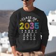 Class Of 2035 Grow With Me Checklist Graduation Unisex Sweatshirt