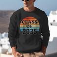Class Of 2035 Senior Graduate Retro Graduation Unisex Sweatshirt