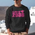 Class Of 2038 Pink Girls Growing Up School Memory Graduation Unisex Sweatshirt