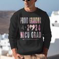 Colorful Proud Grandma 2024 NICU Graduate Baby Graduation Unisex Sweatshirt