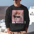 Cool Cat Meme Ew People Anti Social Introvert Cute Cat Unisex Sweatshirt Cool Cat Meme Ew People Anti Social Introvert Cute Cat Unisex Sweatshirt