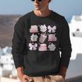 Coquette Bow Book Coffee Valentines Bookish Library Teacher Unisex Sweatshirt