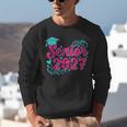 Coquette Pink Bow Senior 2027 Class Of Graduation Unisex Sweatshirt