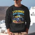 I Crushed Kindergarten Monster Truck Graduation Boys Kids Unisex Sweatshirt