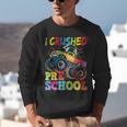 I Crushed Pre-K Monster Truck Graduation Preschool Grad 2025 Unisex Sweatshirt