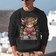Cute Baby Highland Cow With Reading Book Bookworm Unisex Sweatshirt Cute Baby Highland Cow With Reading Book Bookworm Unisex Sweatshirt