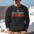 Dissertation Defended Doctorate Doctoral PhD Graduation Unisex Sweatshirt