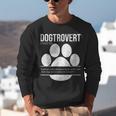 Dogtrovert Definition Introvert Dog Lover For Men Women Girls Kids Unisex Sweatshirt