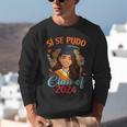 Educated Latina Graduation Day Grad Si Se Pudo Class Of 2024 Unisex Sweatshirt