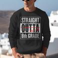 Eighth Grade Graduation Shirt Straight Outta 8th Grade Unisex Sweatshirt