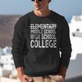 Elementary Graduation Elementary Middle School Graduation Unisex Sweatshirt