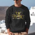 Ew People Antisocial Introvert Saying Yellow Lemon Unisex Sweatshirt