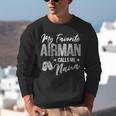 My Favorite Airman Calls Me Nana US Air Force Graduation Unisex Sweatshirt