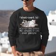 Felinetrovert Definition Cat Lover Introvert Humor Cats Unisex Sweatshirt