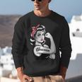 Female Librarian Rosie Riveter Book Guardian Woman Unisex Sweatshirt