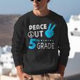 Fifth Grade Graduation Peace Out 5th Grade Boys Unisex Sweatshirt