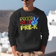 First Day Of School Shirt Peace Out Pre-K Graduation Kids So Unisex Sweatshirt