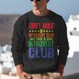 First Rule Of Introvert Club Is There Is No Introvert Club Unisex Sweatshirt