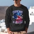 Fishing Runs In My Blood Introvert Hobby Antisocial Unisex Sweatshirt