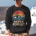 Floppy VHS Cassette Never Forget Retro 80s 90s Nostalgia Unisex Sweatshirt