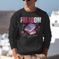 Freadom Anti Ban Books Freedom To Read Book Reading Unisex Sweatshirt