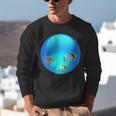 Frutiger Aero Aesthetic Tech Orb Fishes Unisex Sweatshirt Frutiger Aero Aesthetic Tech Orb Fishes Unisex Sweatshirt