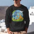 Frutiger Aero Y2K Fashion Trends Statement Piece Tech Orange Unisex Sweatshirt