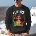 Future HBCU Grad Afro Girl College Graduation Kids Unisex Sweatshirt