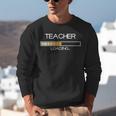 Future Teacher Loading Bar Graduation Teacher Men Women Unisex Sweatshirt