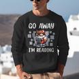 Go Away I'm Reading Book Reader Cute Fox Loves Books Unisex Sweatshirt Go Away I'm Reading Book Reader Cute Fox Loves Books Unisex Sweatshirt
