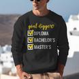 Goal Digger Inspirational Quotes Master's Degree Graduation Unisex Sweatshirt