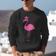 Graduate Cute Pink Flamingo Graduation Unisex Sweatshirt