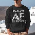 Graduated AF 2018 Senior Graduation Shirt Unisex Sweatshirt