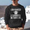 I Graduated I Survived High School Graduation Unisex Sweatshirt