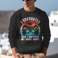 I Graduated Can I Unpause My Game Now Retro Graduation Unisex Sweatshirt
